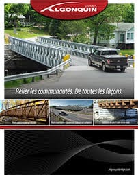 Brochure des Ponts Algonquin